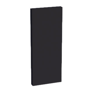 HE - FLS30: Ebony Black Shaker 30"W x 2"H x 12"D Flat Shelf - homecabinets