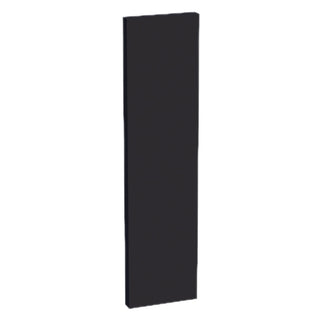 HE - FLS48: Ebony Black Shaker 48"W x 2"H x 12"D Flat Shelf - homecabinets