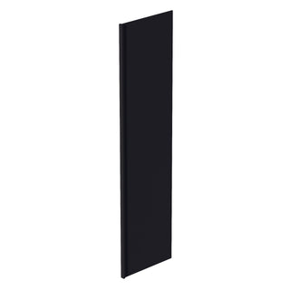 HE - REP2496: Ebony Black Shaker 24"W x 96"H x 1 - 1/2"D Refigerator Return Panel - homecabinets