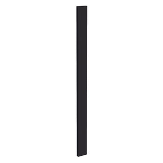 HE - WF342: Ebony Black Shaker 03"W x 42"H Wall Cabinet Filler - homecabinets