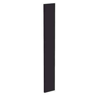 HE - WF642: Ebony Black Shaker 06"W x 42"H Wall Cabinet Filler - homecabinets