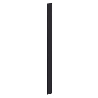 HE - WF696: Ebony Black Shaker 06"W x 96"H Wall Cabinet Filler - homecabinets