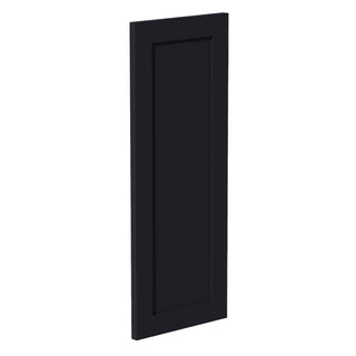 HE - WP - W30: Ebony Black Shaker 30" - 11 - 1/2"W x 29 - 1/2"H x 3/4"D Wainscot Panel Wall - homecabinets