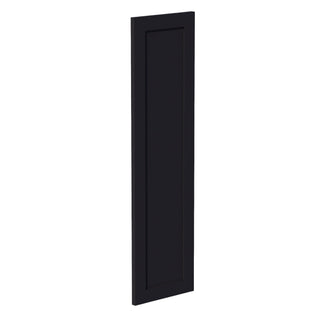 HE - WP - W42: Ebony Black Shaker 42" - 11 - 1/2"W x 41 - 1/2"H x 3/4"D Wainscot Panel Wall - homecabinets