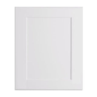 HF - B33: Frost White Shaker 33" 1 Drawer 2 Doors Standard Base Cabinet - homecabinets