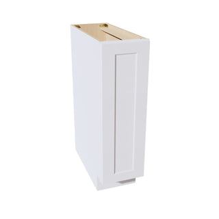 HF - BF0924: Frost White Shaker 09" Full Height Door Standard Base Cabinet - homecabinets