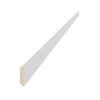 HF - BM1 - 1/4: Frost White Shaker 96"W x 1 - 1/4"H x 1/4"D Batten Molding - homecabinets