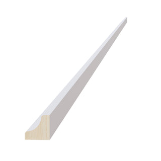 HF - ICM8: Frost White Shaker 96"W x 3/4"H x 3/4"D Inside Corner Molding - homecabinets