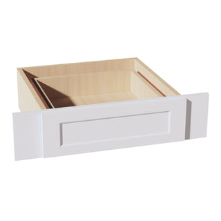 HF - KD30: Frost White Shaker 30"W Vanity Knee Drawers - homecabinets