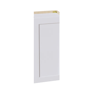 HF - W1530: Frost White Shaker 15"W x 30"H 1 Door & 2 Shelves Standard Wall Cabinet - homecabinets