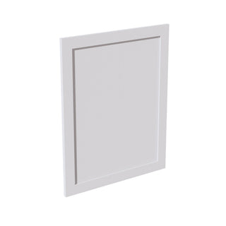 HF - WP - BASE: Frost White Shaker 23 - 1/2"W x 29 - 1/2"H x 3/4"D Wainscot Panel Base - homecabinets