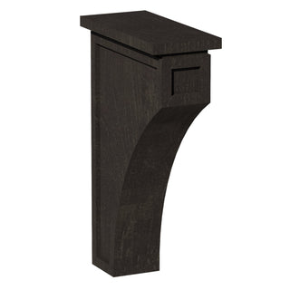 HG - CMCB: Dark Gray Shaker 3 - 1/2"W x 12 - 1/4"H x 08"D Extra Large Corbel - homecabinets