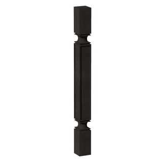 HG - SP336: Dark Gray Shaker 03"W x 36"H x 03"D Square Roman Pillar - homecabinets