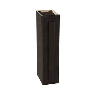 HG - W0936: Dark Gray Shaker 09"W x 36"H 1 Door & 2 Shelves Standard Wall Cabinet - homecabinets