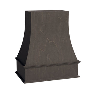 HG - WRH3036: Dark Gray Shaker 30"W x 36"H Wood Wall Mounted Range Hoods - homecabinets