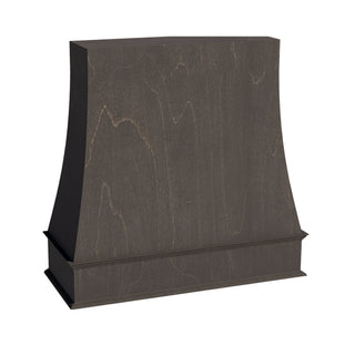 HG - WRH4848: Dark Gray Shaker 48"W x 48"H Wood Wall Mounted Range Hoods - homecabinets