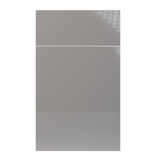 High Glossy Gray 10x10 Kitchen - homecabinets