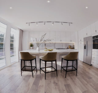 High Glossy White 10x10 Kitchen - homecabinets