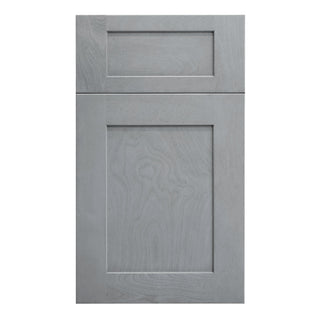 HLG - B12: Light Gray Shaker 12" 1 Drawer 1 Door Standard Base Cabinet - homecabinets