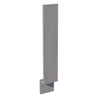 HLG - BF6: Light Gray Shaker 6"W Base Cabinet Filler - homecabinets