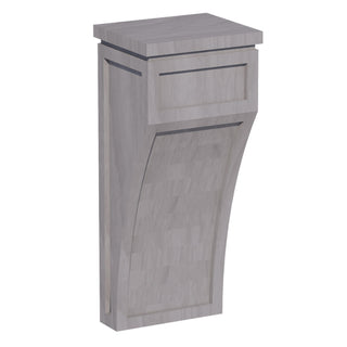 HLG - CML: Light Gray Shaker 5 - 1/4"W x 12 - 1/2"H x 4 - 1/2"D Large Corbel - homecabinets