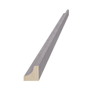 HLG - ICM8: Light Gray Shaker 96"W x 3/4"H x 3/4"D Inside Corner Molding - homecabinets