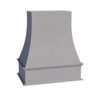 HLG - WRH3036: Light Gray Shaker 30"W x 36"H Wood Wall Mounted Range Hoods - homecabinets