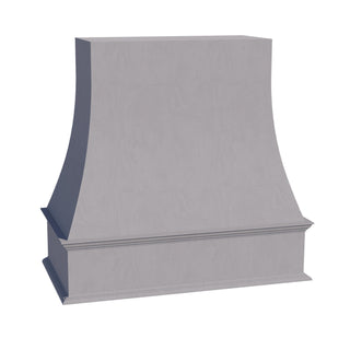 HLG - WRH3636: Light Gray Shaker 36"W x 36"H Wood Wall Mounted Range Hoods - homecabinets