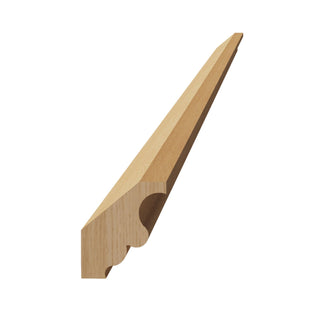 HT - CM2: Timber Wood Shaker 96"W x 2"H x 2 - 1/2"D Crown Molding - homecabinets