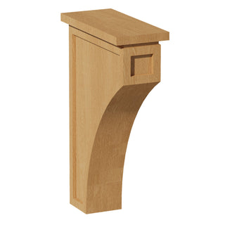 HT - CMCB: Timber Wood Shaker 3 - 1/2"W x 12 - 1/4"H x 08"D Extra Large Corbel - homecabinets