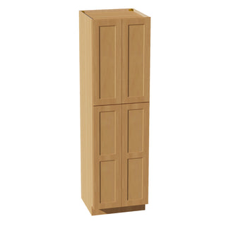 HT - TP2484: Timber Wood Shaker 24"W x 84"H x 24"D 5 Door & 5 Shelves Tall Shelf Pantry Cabinets - homecabinets