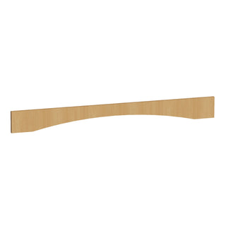 HT - VAR54: Timber Wood Shaker 54"W x 5 - 1/2"H x 3/4"D Arched Valance - homecabinets