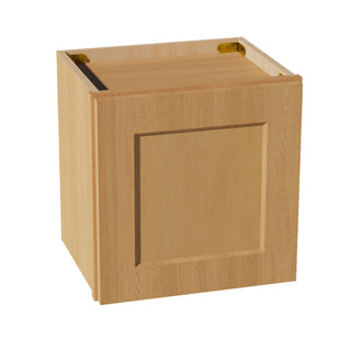 HT - W1515: Timber Wood Shaker 15"W x 15"H 1 Door Standard Wall Bridge Cabinet - homecabinets