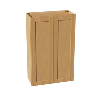 HT - W2742: Timber Wood Shaker 27"W x 42"H 2 Doors & 3 Shelves Standard Wall Cabinet - homecabinets