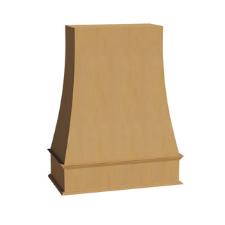 HT - WRH4836: Timber Wood Shaker 48"W x 36"H Wood Wall Mounted Range Hoods - homecabinets