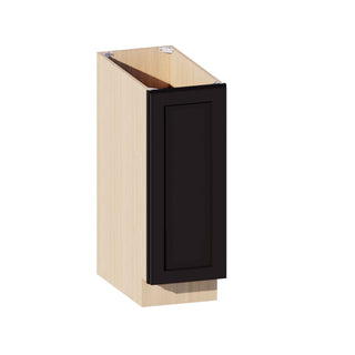 Iron Black - 12"W Full - Height Door Base Cabinet - homecabinets