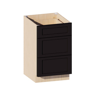 Iron Black - 21"W Vanity Drawer Base Cabinet - homecabinets