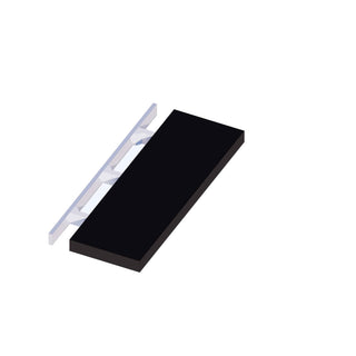 Iron Black - 24"W × 2 - 3/16"H Floating Shelf - homecabinets