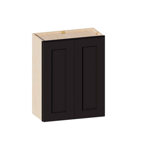 Iron Black - 24"W × 30"H Standard Wall Cabinet - homecabinets