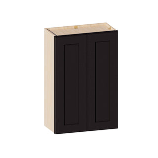 Iron Black - 24"W × 36"H Standard Wall Cabinet - homecabinets