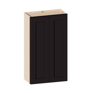 Iron Black - 24"W × 42"H Standard Wall Cabinet - homecabinets
