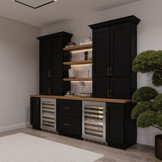Iron Black - 30"W × 36"H Standard Wall Cabinet - homecabinets