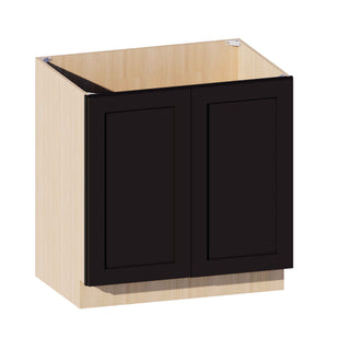 Iron Black - 33"W Full - Height Door Base Cabinet - homecabinets