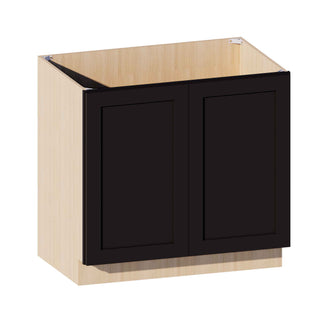 Iron Black - 36"W Full - Height Door Base Cabinet - homecabinets