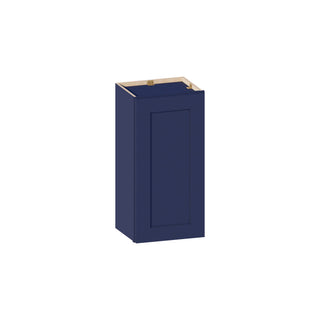 Navy Blue - 15"W × 30"H Standard Wall Cabinet - homecabinets