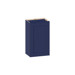 Navy Blue - 18"W × 30"H Standard Wall Cabinet - homecabinets