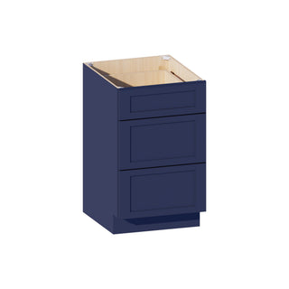 Navy Blue - 21"W Vanity Drawer Base Cabinet - homecabinets
