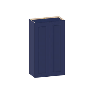 Navy Blue - 24"W × 42"H Standard Wall Cabinet - homecabinets