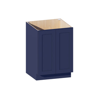 Navy Blue - 24"W Full - Height Door Base Cabinet - homecabinets