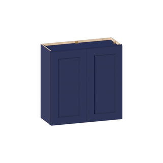 Navy Blue - 30"W × 30"H Standard Wall Cabinet - homecabinets